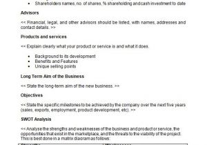 Free Business Plan Outline Template 21 Simple Business Plan Templates Sample Templates