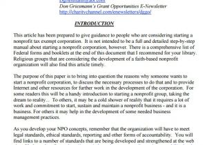 Free Business Plan Template for Non Profit organization 21 Non Profit Business Plan Templates Pdf Doc Free