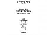 Free Business Plan Template Word Document Growthink Business Plan Template Free Download