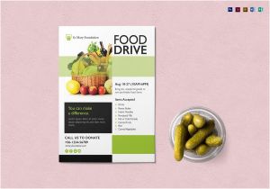 Free Can Food Drive Flyer Template 18 Food Drive Flyer Templates Psd Ai Word Free