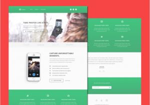 Free Capture Page Templates Capture Free Bootstrap Landing Page Template Freebiesjedi