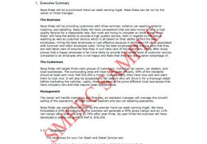 Free Car Wash Business Plan Template Pdf Car Wash Business Plan Template 14 Free Word Excel