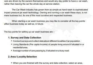 Free Car Wash Business Plan Template Pdf Contoh Business Plan Car Wash Contoh Aneka