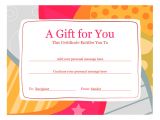 Free Certificate Templates for Word 2010 Birthday Gift Certificate Template Word 2010 Free