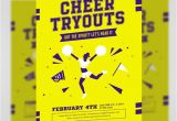 Free Cheerleading Tryout Flyer Template Cheer Tryouts Flyer Template Flyerheroes