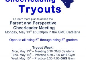 Free Cheerleading Tryout Flyer Template Cheerleading Quotes for Flyers Quotesgram