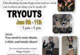 Free Cheerleading Tryout Flyer Template Cheerleading Tryouts Publisher Flyer Free Download and