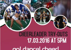 Free Cheerleading Tryout Flyer Template Customize Cheerleading Poster Templates Postermywall