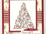 Free Christmas Card Making Ideas Stampin Up Snow Swirled Card Kit Christmas Ebay with
