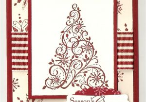 Free Christmas Card Making Ideas Stampin Up Snow Swirled Card Kit Christmas Ebay with
