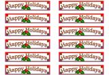Free Christmas Label Templates Avery Labels 6 Best Images Of Printable Christmas Labels On Avery