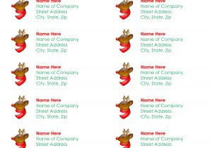Free Christmas Label Templates Avery Labels 7 Best Images Of Printable Christmas Labels Avery Free