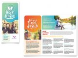 Free Church Brochure Templates for Microsoft Word Church Brochure Template Design