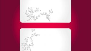 Free Complimentary Cards Templates Floral Cards Templates Vector Art Graphics Freevector Com