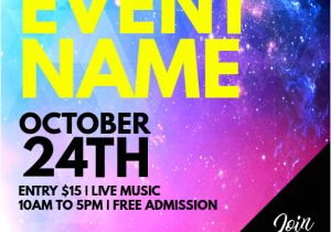 Free Concert Flyer Templates Word Customize Amazing Party Flyers In Minutes Postermywall