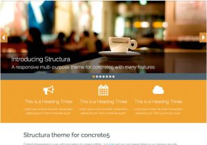 Free Concrete5 Templates 10 Powerful Responsive Concrete5 themes Xdesigns