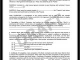 Free Construction Contract Template Create A Free Construction Contract Agreement Legal