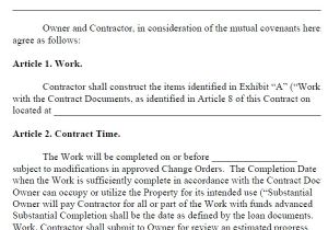 Free Construction Contract Template Downloads Construction Contract 7 Free Pdf Download Sample