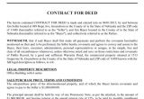 Free Contract for Deed Template Illinois Contract for Deed Template Create A Free Contract for