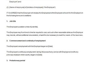 Free Contract Of Employment Template Uk 18 Job Contract Templates Word Pages Docs Free
