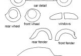 Free Craft Templates to Print Free Vw Bug Craft Template Crafting Goodness