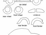 Free Craft Templates to Print Free Vw Bug Craft Template Crafting Goodness