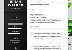 Free Cv Resume Template Word 10 Best Free Resume Cv Templates In Ai Indesign Word