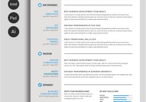 Free Cv Resume Template Word Free Ms Word Resume and Cv Template Free Design Resources