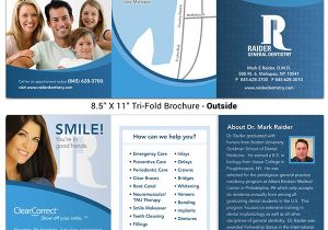 Free Dental Brochure Templates Brochures Hm Fusion