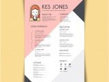 Free Download Resume format for Graphic Designer Fresher Graphic Designer Resume Template Vector Free Download