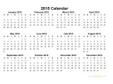 Free Downloadable 2015 Calendar Template 2015 Calendar Printable Free Large Images