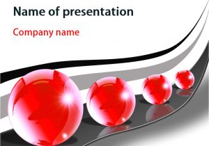 Free Downloads Powerpoint Templates for Presentations Download Free Red Bubbles Powerpoint Template for