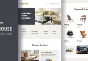 Free Ecommerce Email Templates Luxhouse Ecommerce Email Template by Zinchenko themeforest