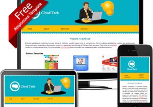 Free Email HTML Templates Dreamweaver Free Eye Catching Yellow and Blue Dreamweaver Responsive