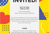 Free Email Invitation Templates for Word 15 Email Invitation Template Free Sample Example