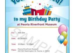 Free Email Invitation Templates for Word Free Email Birthday Party Invitation Templates Ctsfashion