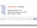 Free Email Signature Templates for Mac Mail Email Signature Templates