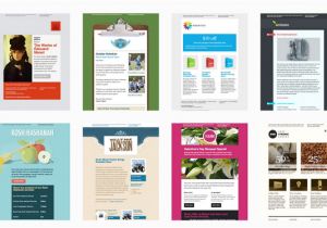 Free Email Templates for Mailchimp 40 Cool Email Newsletter Templates for Free