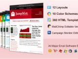Free Email Templates for Mailchimp Jumpmail Premium Email Template Mailchimp and