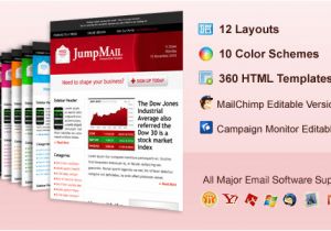 Free Email Templates for Mailchimp Jumpmail Premium Email Template Mailchimp and