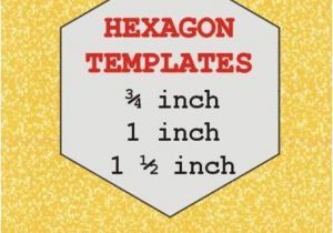 Free English Paper Piecing Hexagon Templates English Paper Piecing Hexagon Templates Craftsy