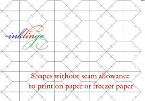 Free English Paper Piecing Hexagon Templates Wednesday Tute 15 English Paper Piecing 01 All About