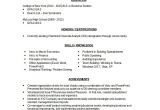 Free Entry Level Resume Templates for Word Resume Template Word 10 Free Word Documents Download