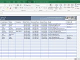 Free Excell Templates Contact List Template In Excel Free to Download Easy