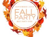 Free Fall event Flyer Templates Copy Of Fall Party Flyer Template Postermywall