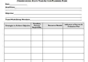 Free Fillable Business Plan Template 41 Best Templates Of Business Action Plan Thogati