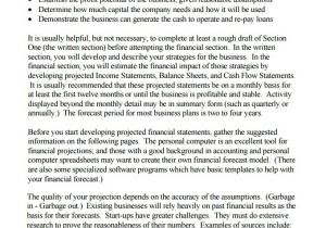 Free Financial Plan Template for Small Business Financial Business Plan Templates 8 Free Premium Word