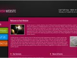 Free Flash Site Templates Showcase Of 25 Free Download Flash Website Templates