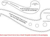 Free French Curve Template Pca Templates French Curves Craft Supplies