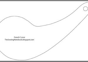 Free French Curve Template the Sewing Notebook Free Printable Patternmaking tools